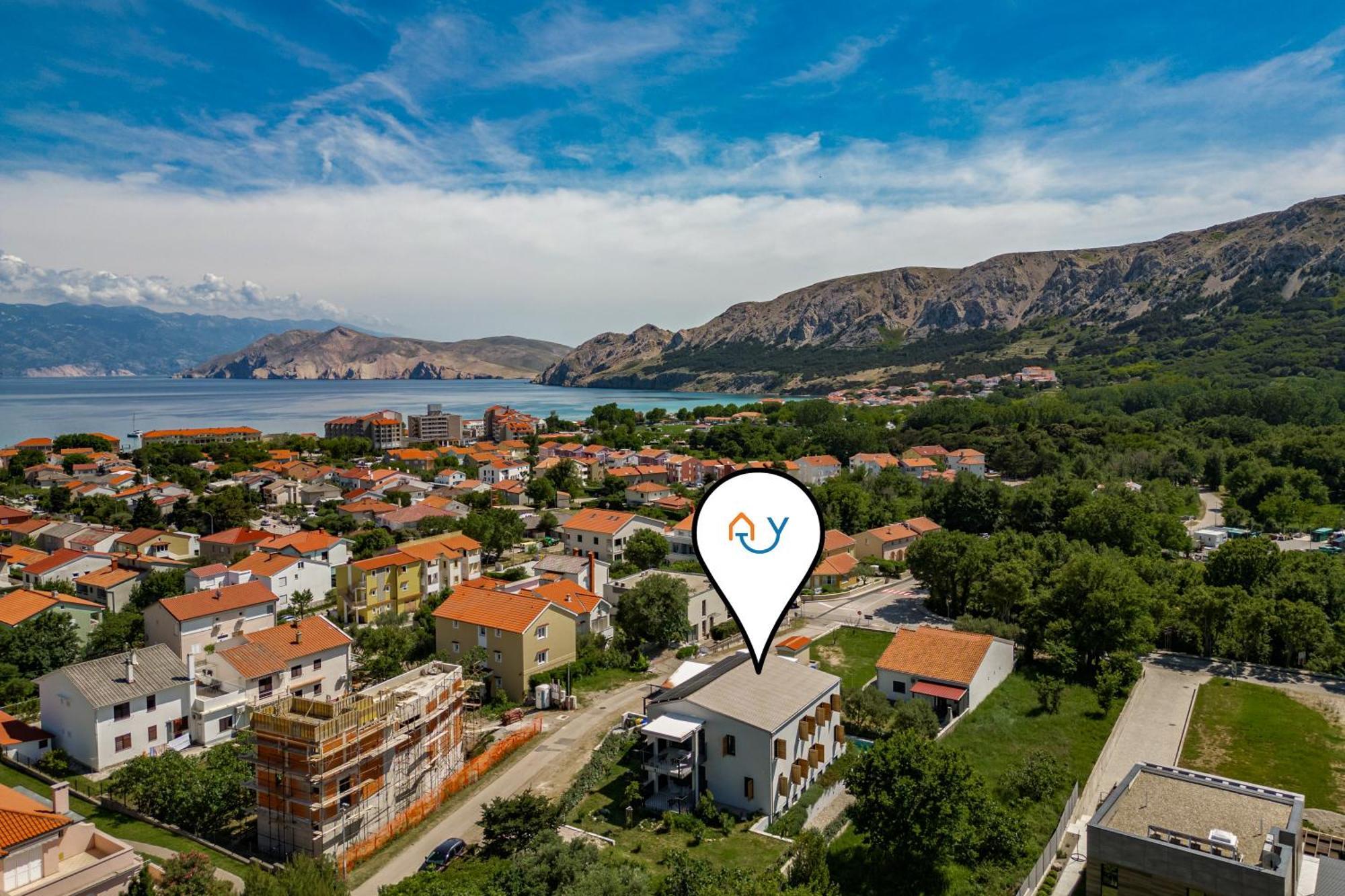 Sapore Di Mare Apartments - Happy Rentals Baška Kültér fotó